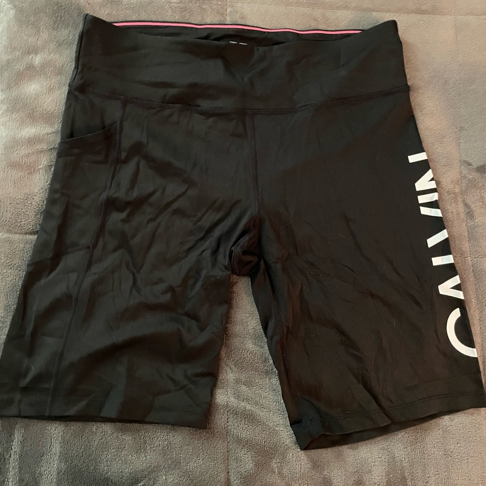 Calvin Klein Performance Women's High Waist Bike Shorts